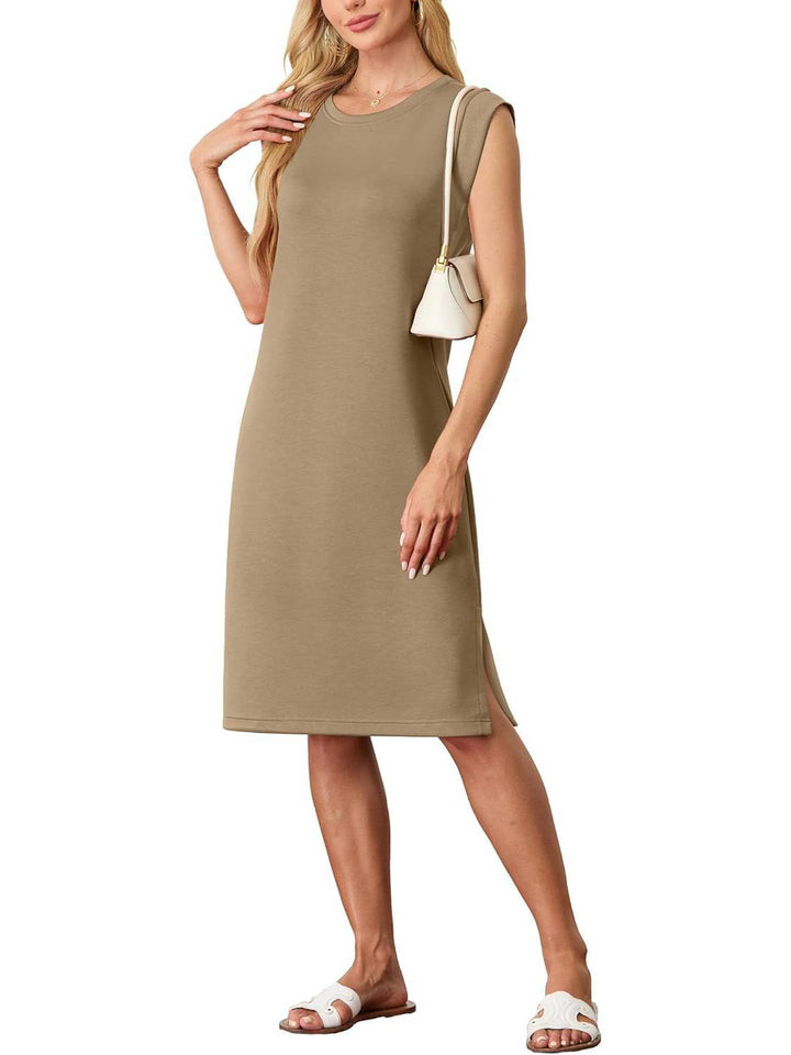 Debra | Robe Midi à Poches Amples