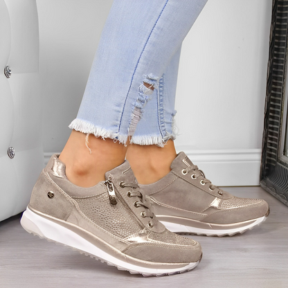 Pro Chaussures – Chaussures Orthopédiques de Soutien avec Fermeture Éclair