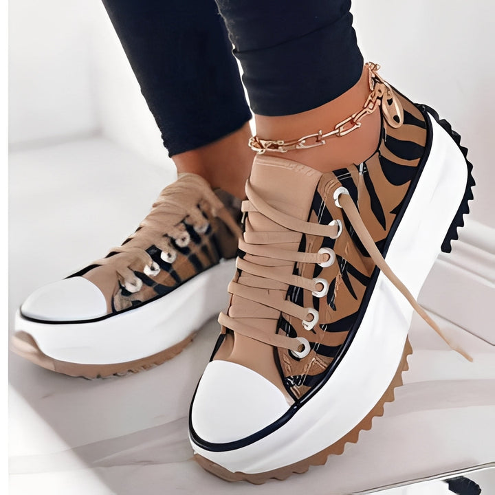 Caitlyn - Chaussures élégantes à semelle épaisse pour femme