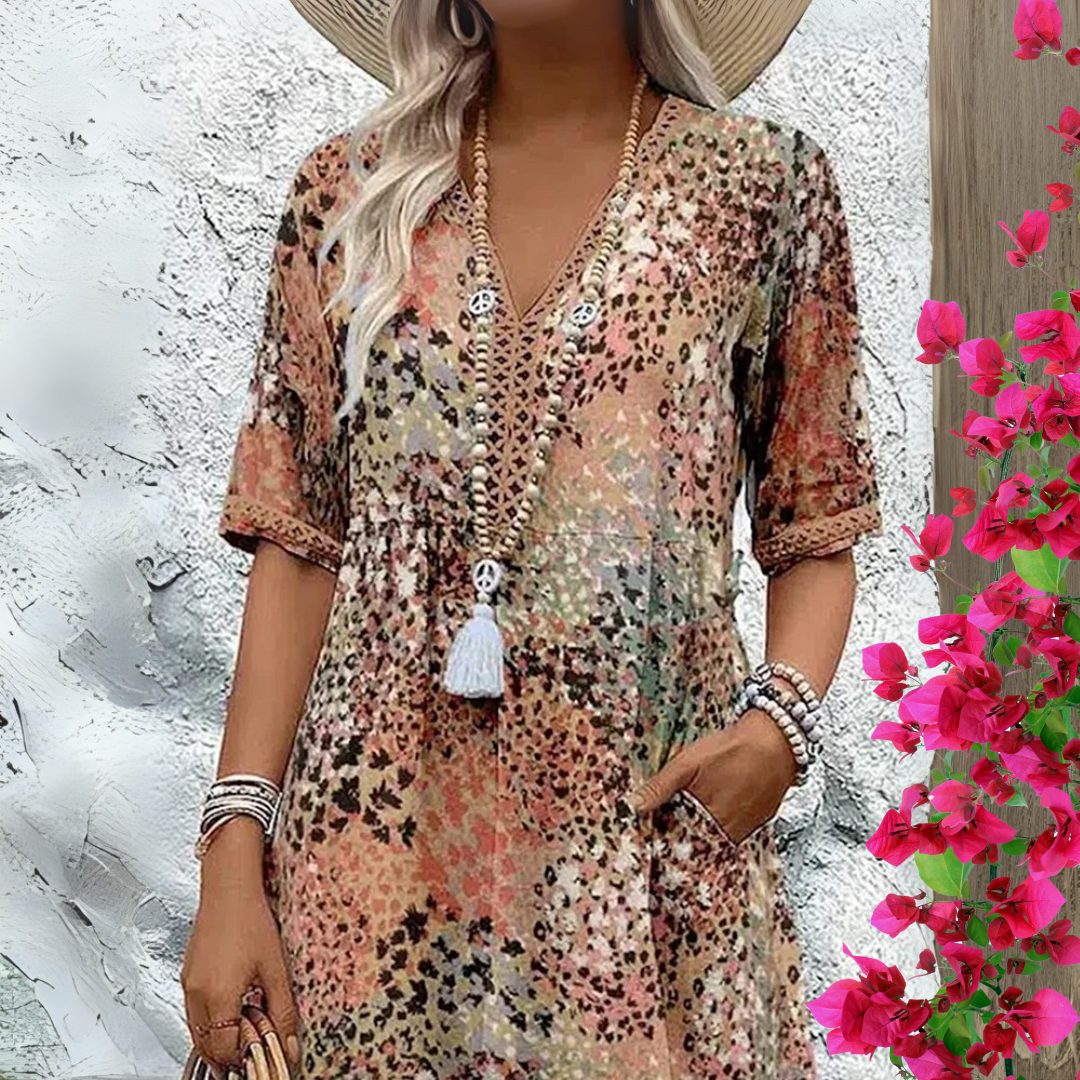 Vanessa | Robe Boho Fluide