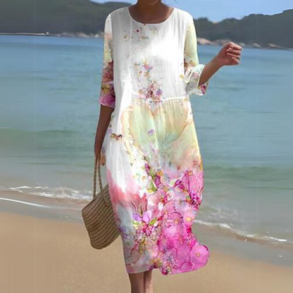 Colette | Robe d'été Confortable pour femme | Midi