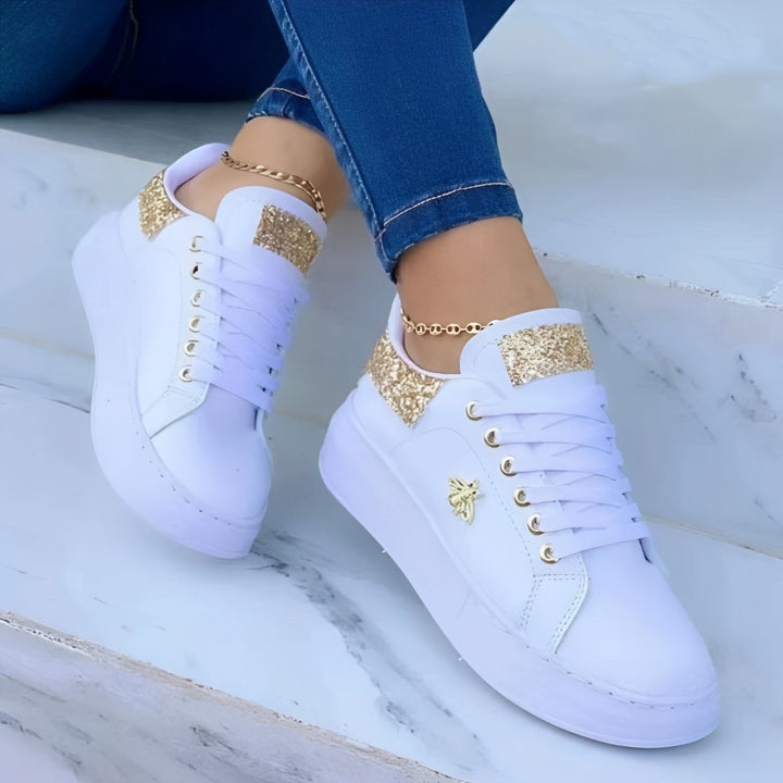 Aleena - Baskets élégantes et brillantes pour femme