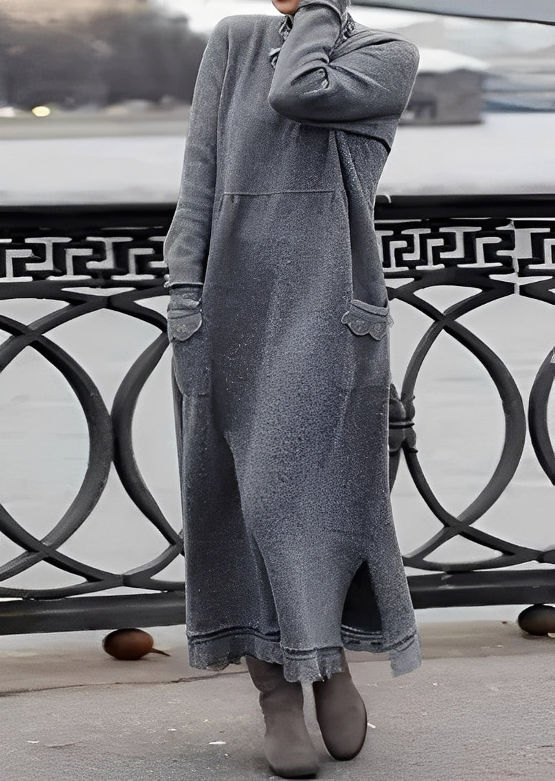 Emma - Robe élégante, ample et chaude pour femmes