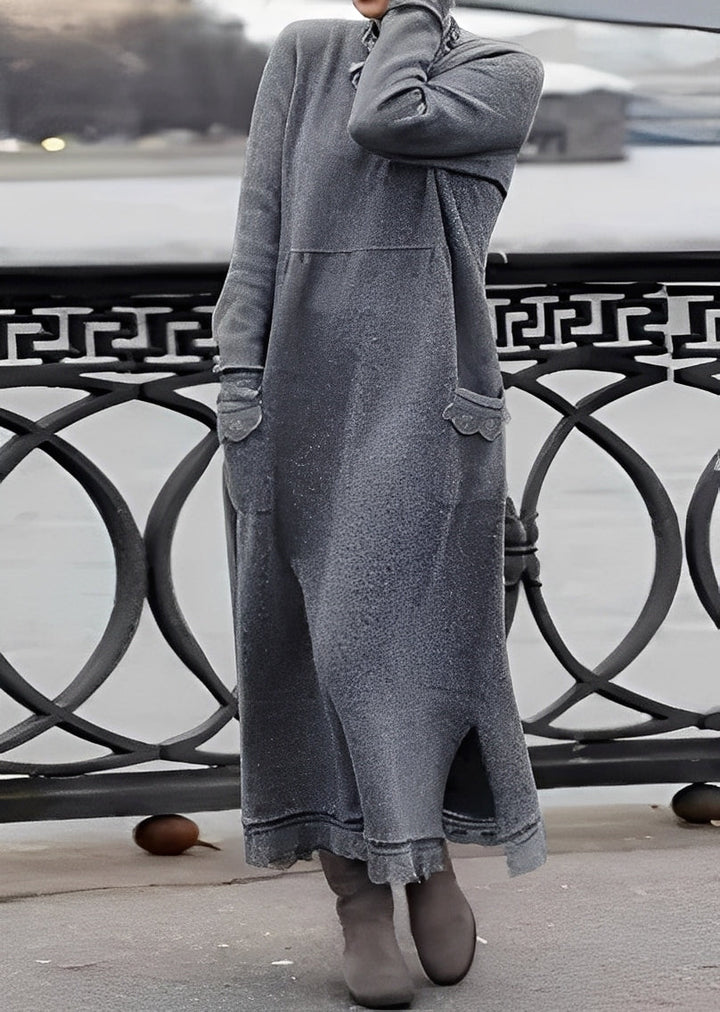 Emma - Robe élégante, ample et chaude pour femmes