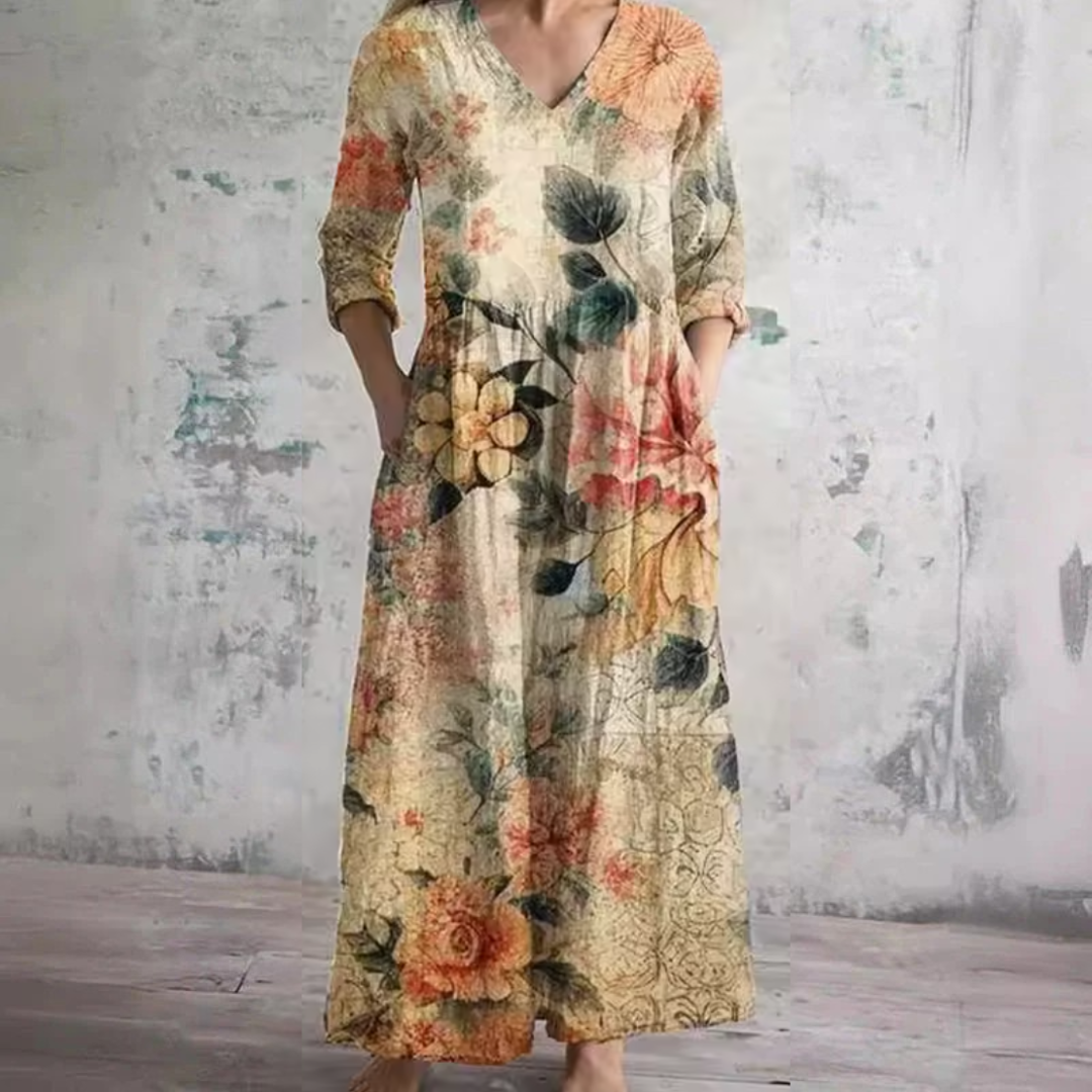 Tiara™ | Robe d'Été Fleurie