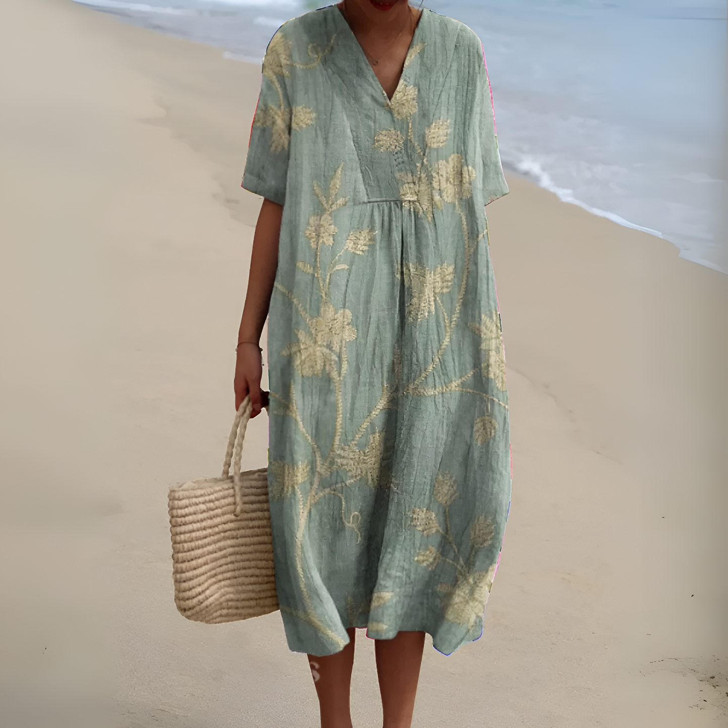 Liora™ | Robe Imprimée Brise d'Été