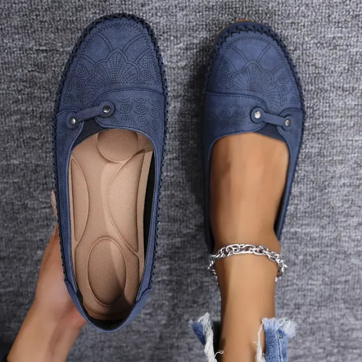 Gaia - Ballerines en Cuir Doux