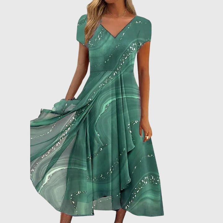 Aubrielle | Robe Midi Flottante