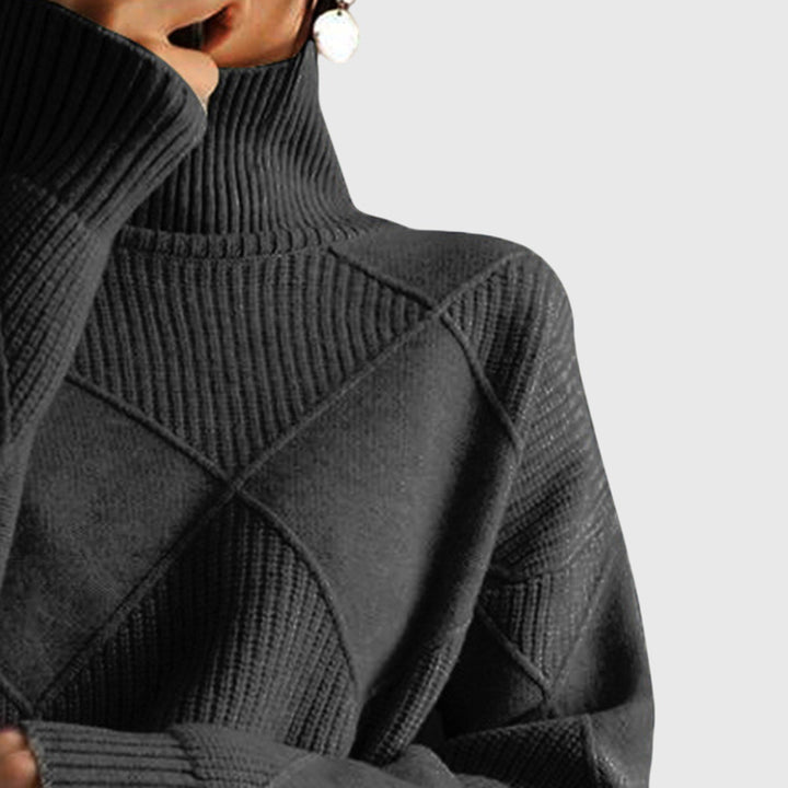 Angela™ - Pull Col Montant