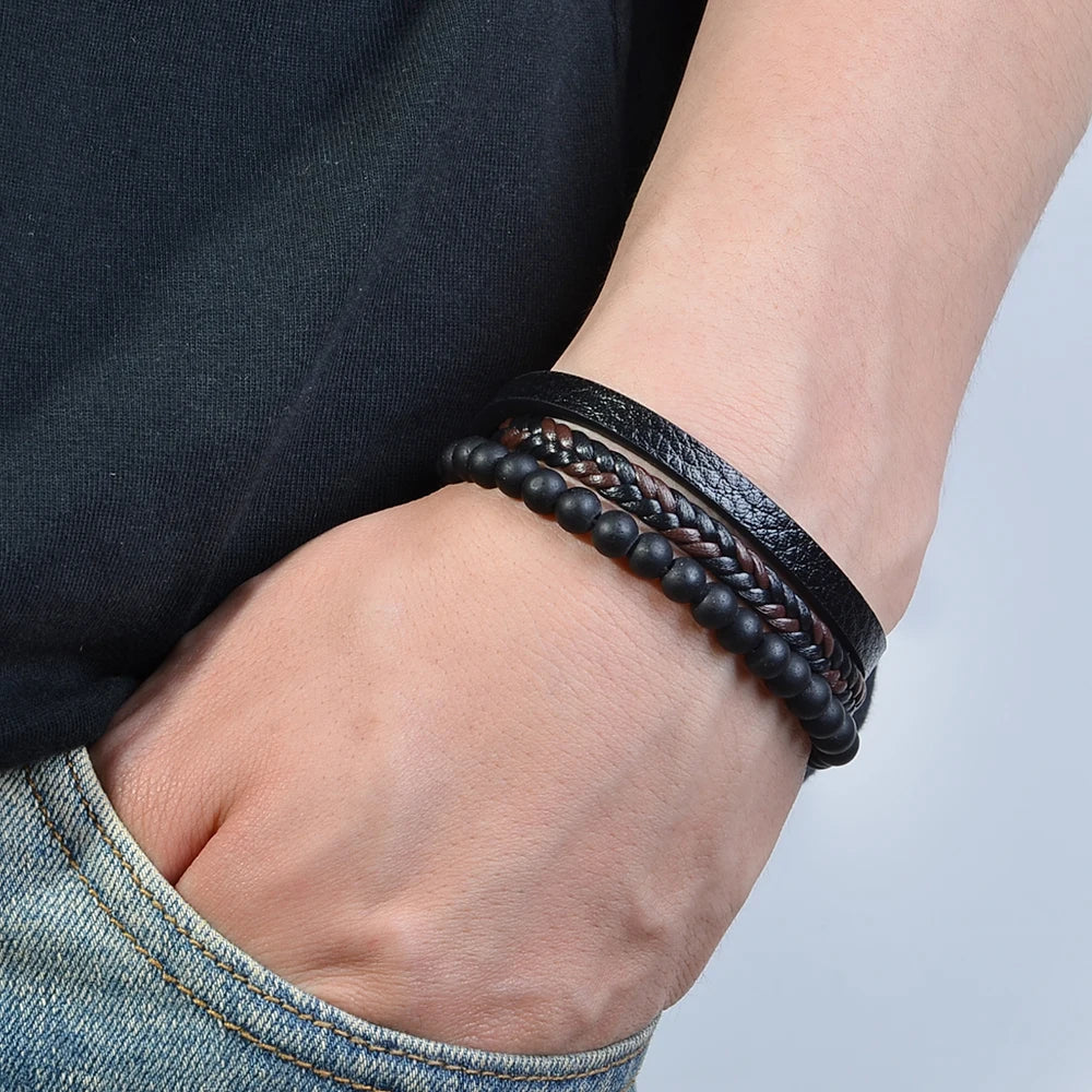 CalmBand™ | Bracelet Anti-Anxiété en Pierre Naturelle Apaisante