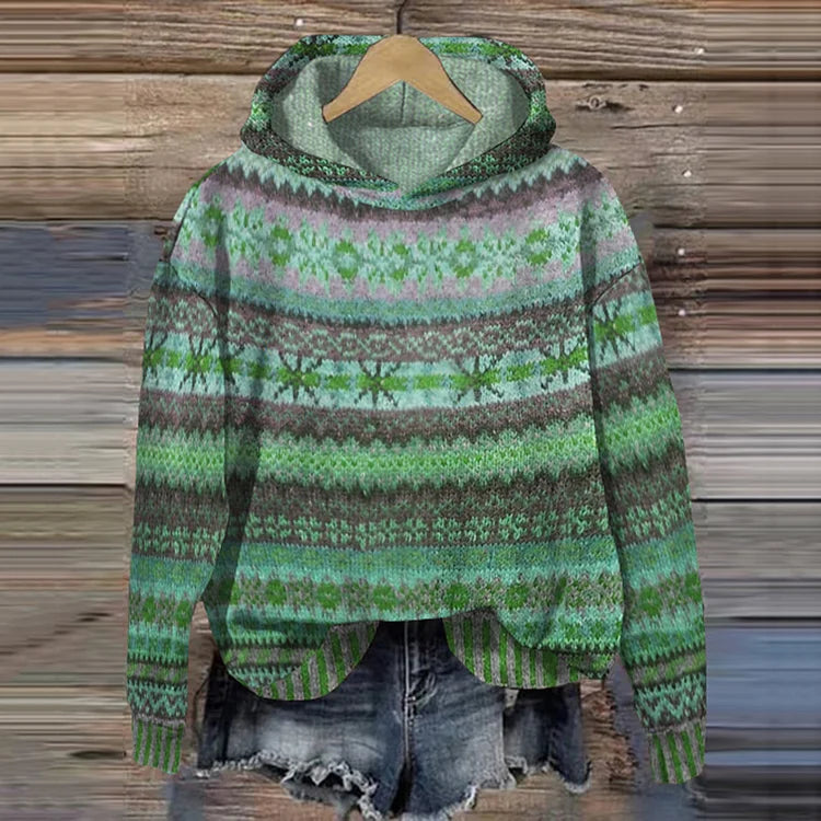 Anja | Pull avec Motif Ethnique