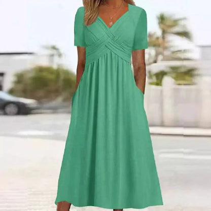 Frances - Robe d'Élégance Sophistiquée et Flatteuse