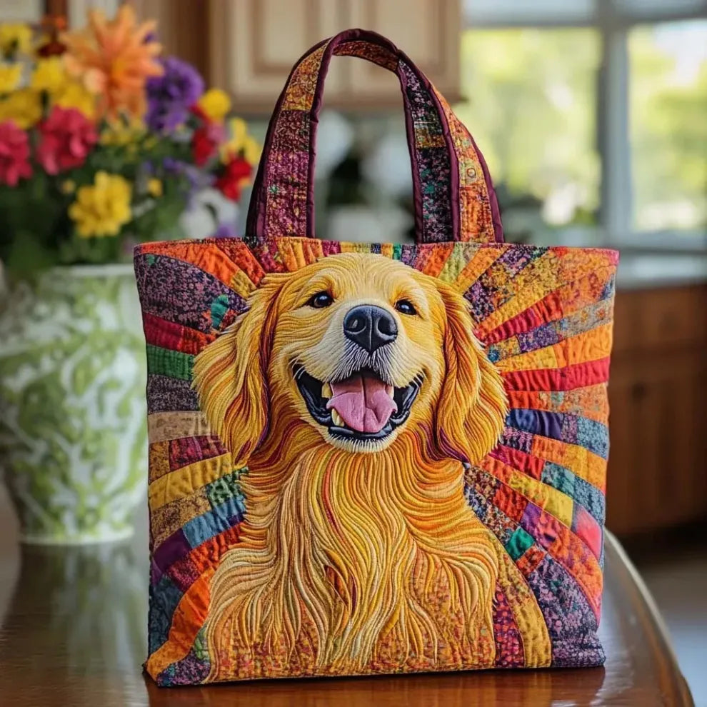 Compagnon Doré | Sac Tote Matelassé Fait Main