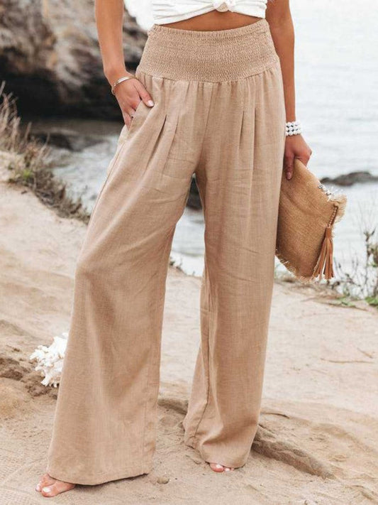 MICHELLE – PANTALONS AMPLE DÉCONTRACTÉS