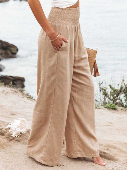 MICHELLE – PANTALONS AMPLE DÉCONTRACTÉS
