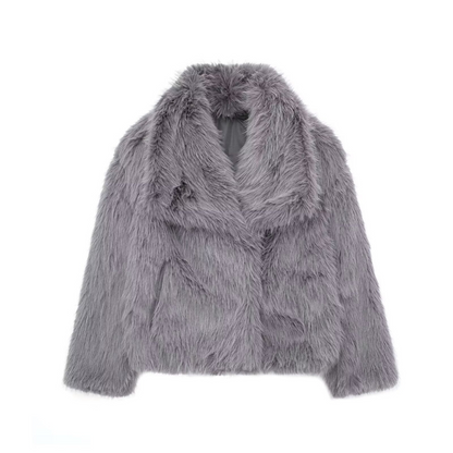 Bruna™ | Manteau en Faux Cuir