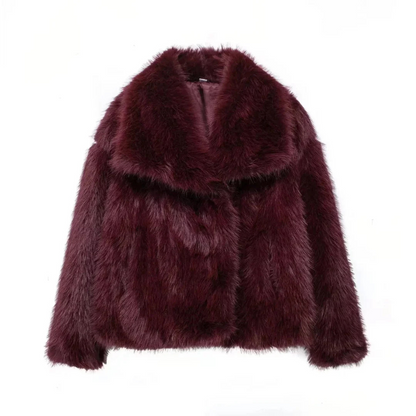 Bruna™ | Manteau en Faux Cuir