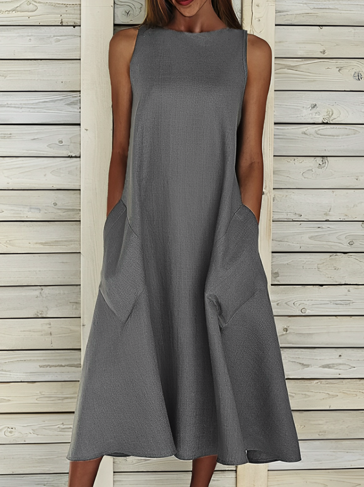 Amihan - Robe en coton simple pour toutes les occasions