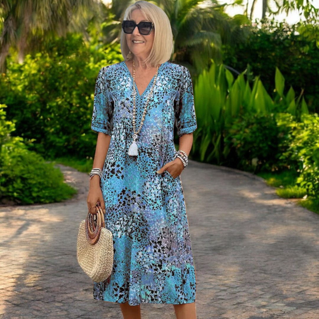 Aimee™ | Robe Printanière Éclatante