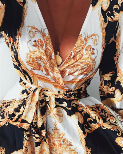 Faye - Robe Imprimée Boho