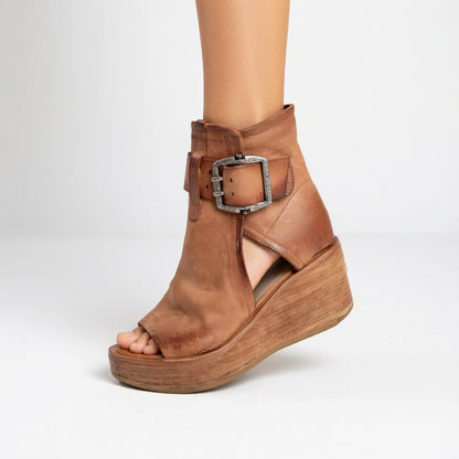 Orélisse™ — Bottines à talon ouvert au design contemporain