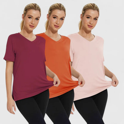 Samantha | T-shirt Confortable (Pack de 3)