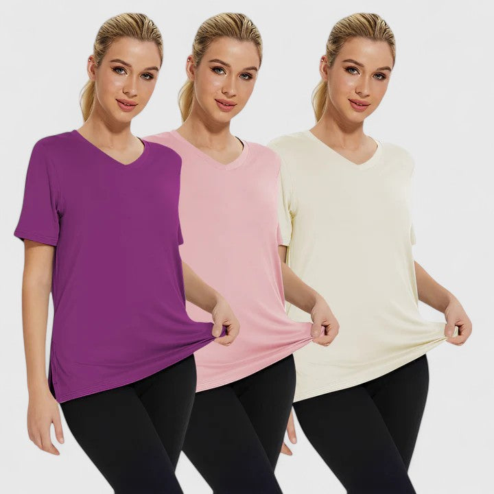 Samantha | T-shirt Confortable (Pack de 3)
