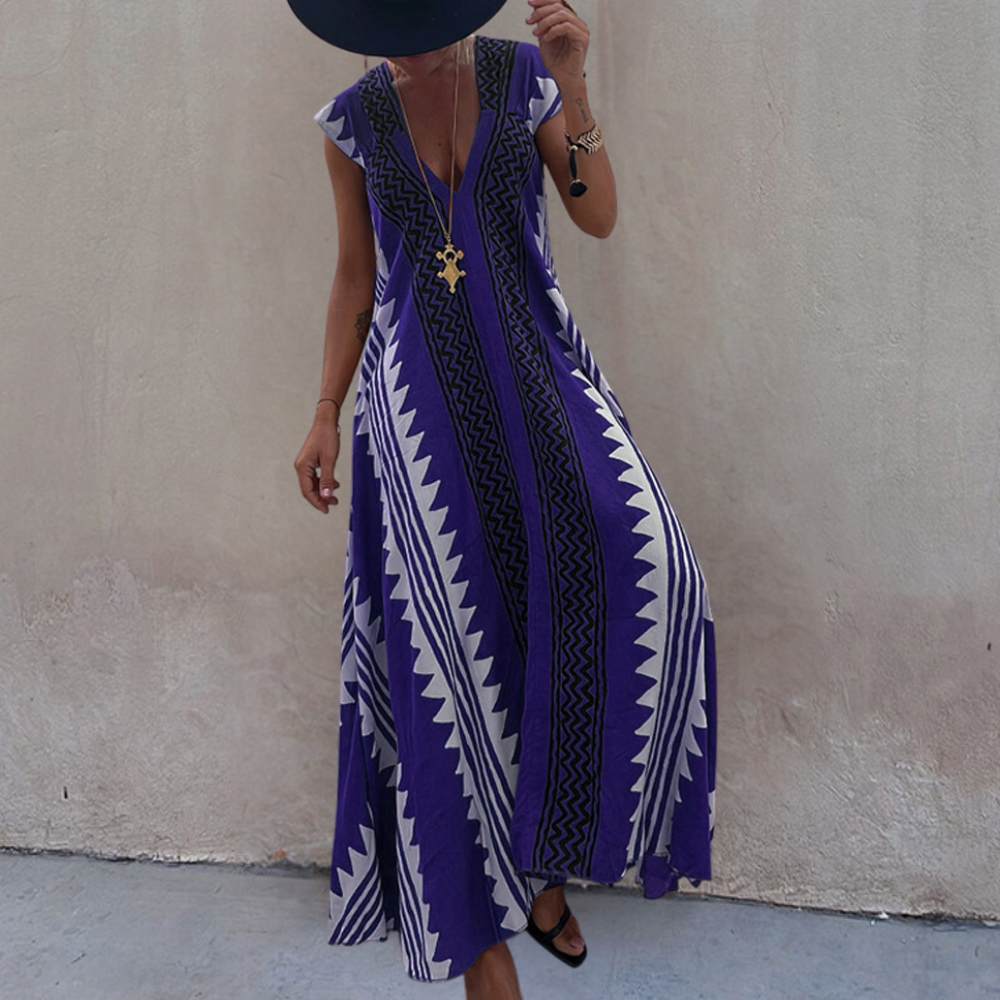 Adelina – Robe Maxi Bohémienne