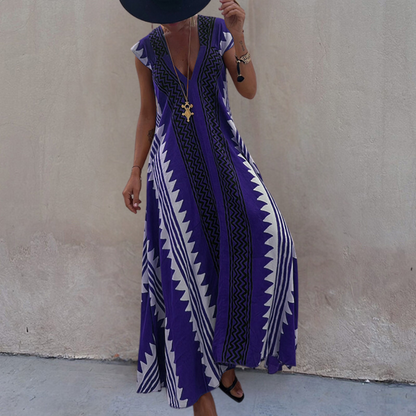 Adelina – Robe Maxi Bohémienne
