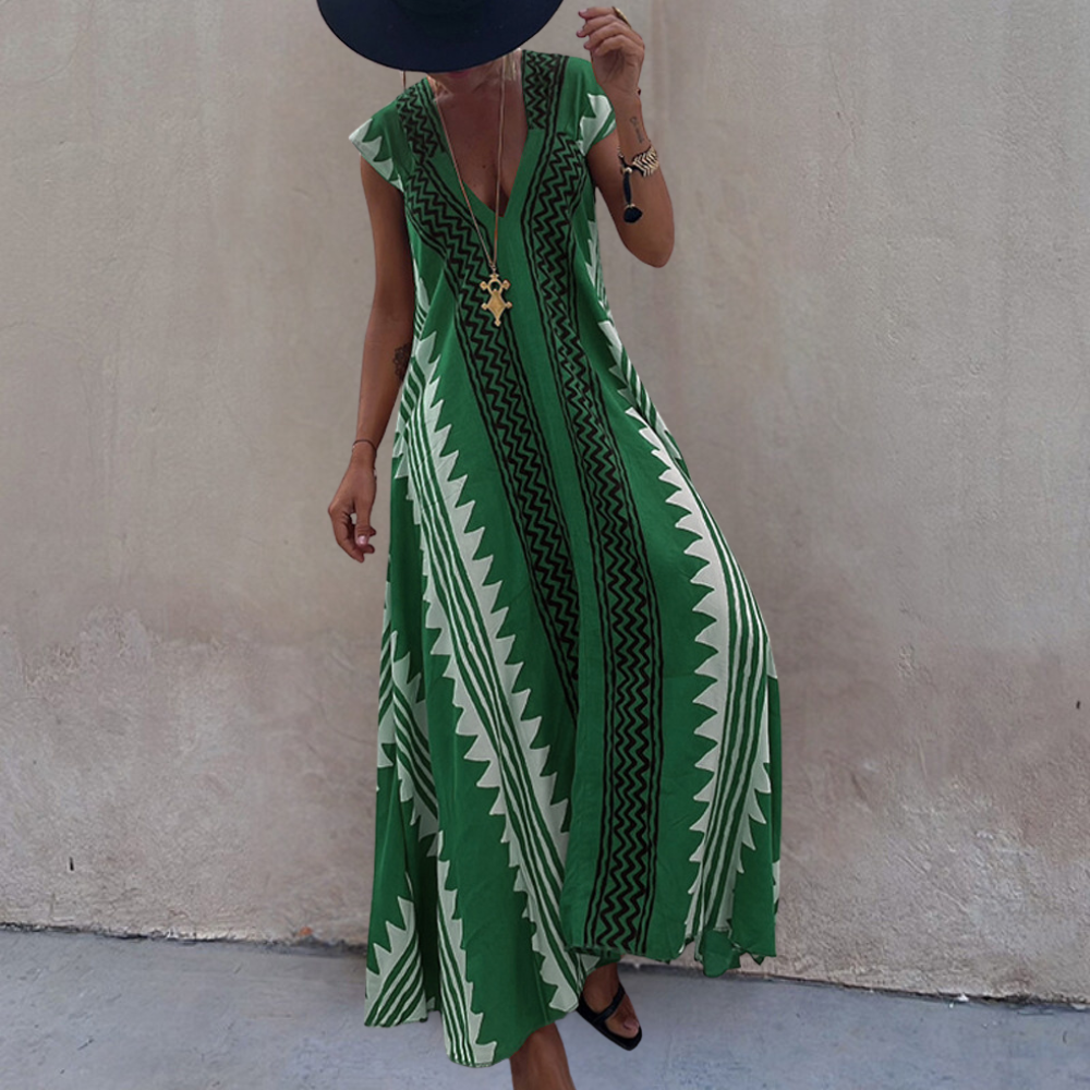 Adelina – Robe Maxi Bohémienne