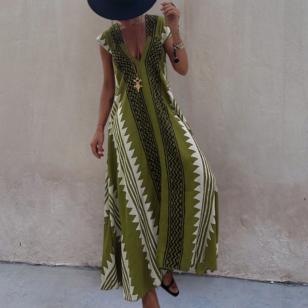 Adelina – Robe Maxi Bohémienne