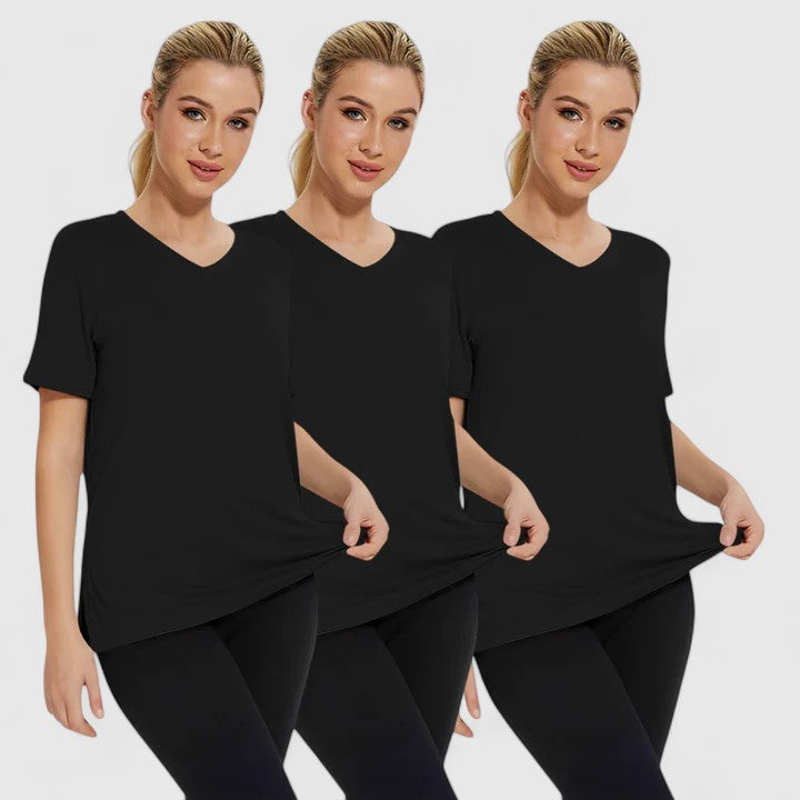 Samantha | T-shirt Confortable (Pack de 3)