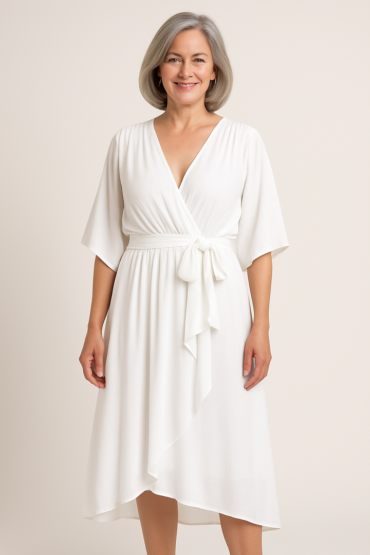 Claire™ | Robe Midi à Ceinture