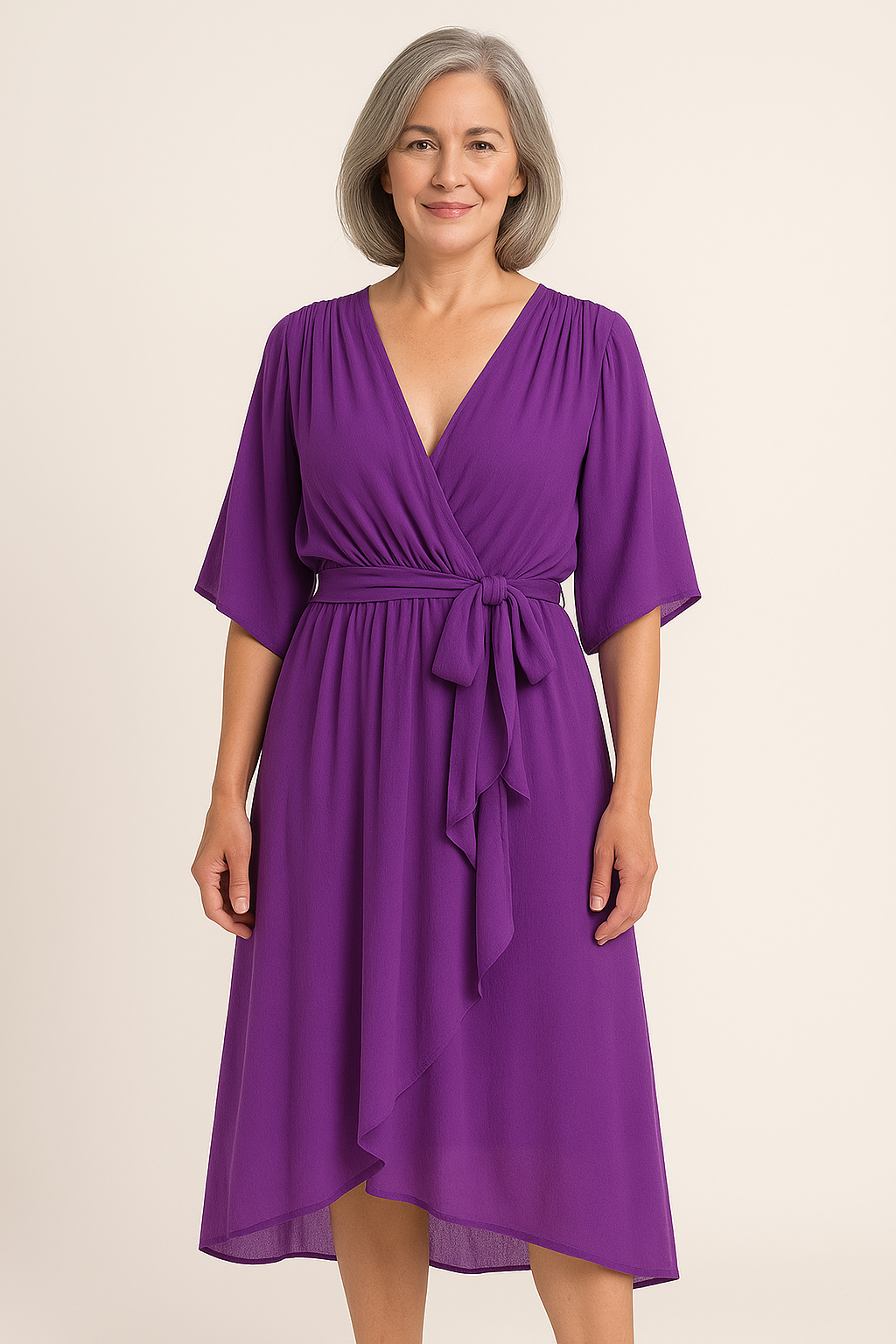 Claire™ | Robe Midi à Ceinture