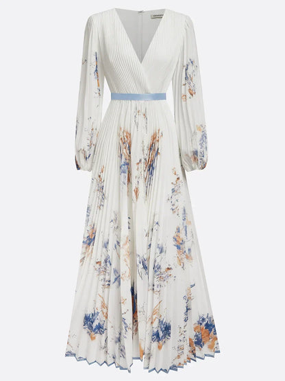Bristol - Robe Maxi Bohème à Patches Floraux