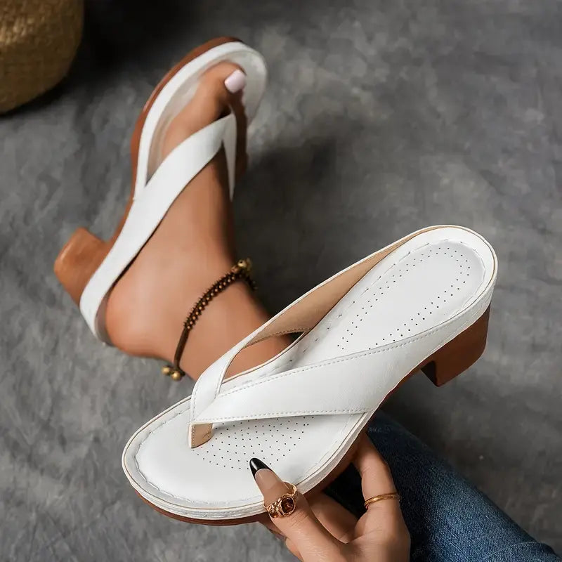 Aurelia™ | Sandales Ultra Confortables avec un Talon Épais