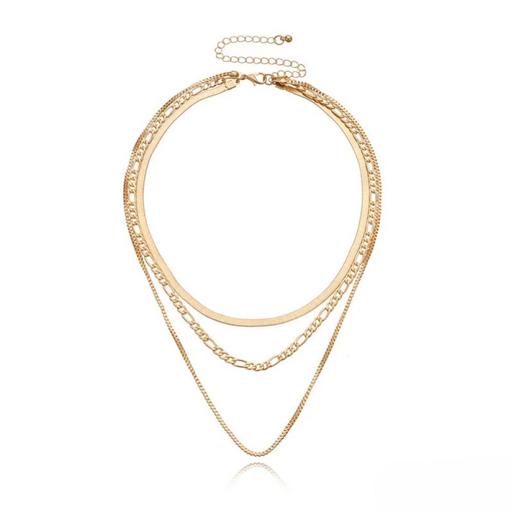 Noara – Collier à trois couches de style vintage