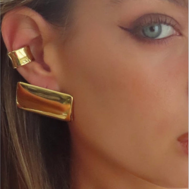 Jona – Boucles d'oreilles géométriques au style percutant
