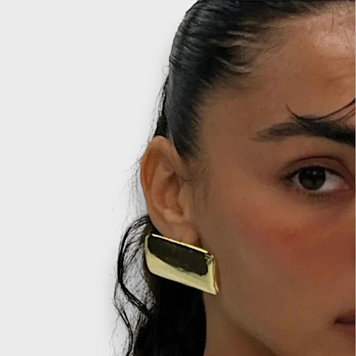 Jona – Boucles d'oreilles géométriques au style percutant