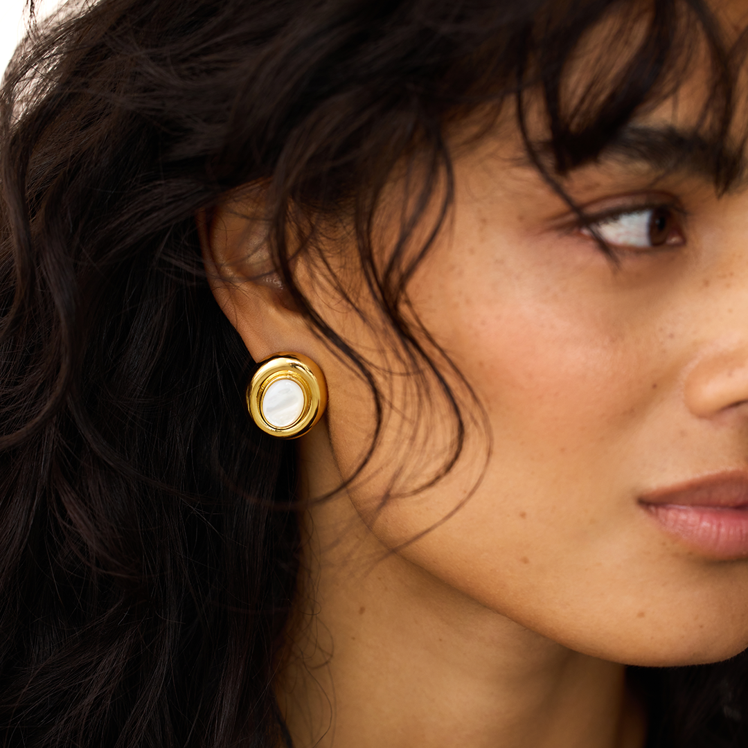 Boucles d'oreilles en perles Giselle