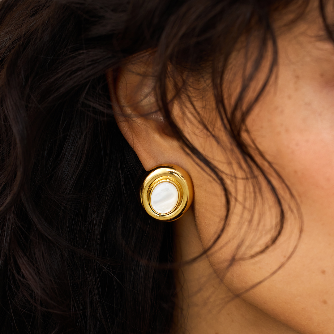 Boucles d'oreilles en perles Giselle
