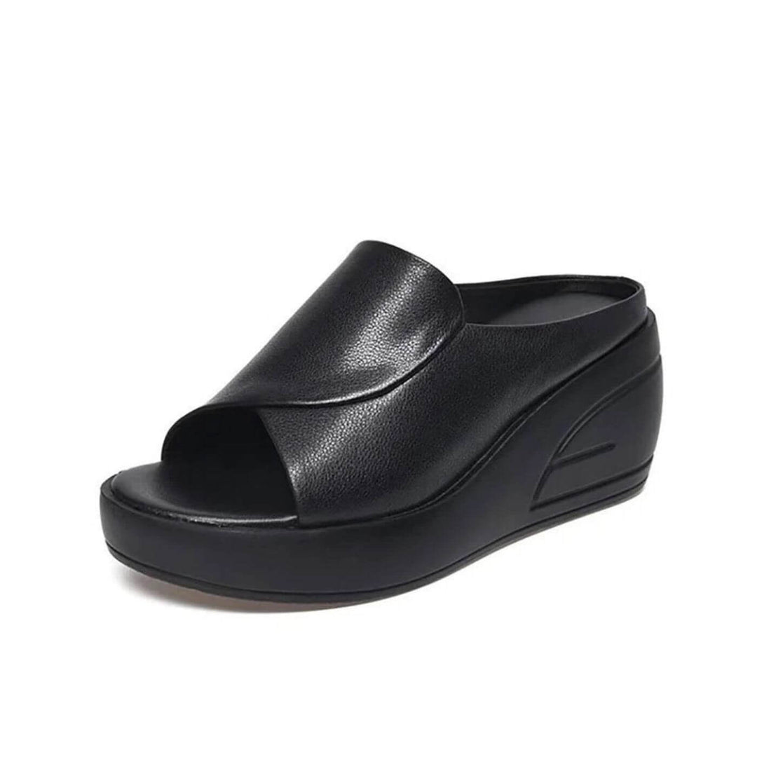Eliza – Sandales Wedge Orthopédiques Slip-on