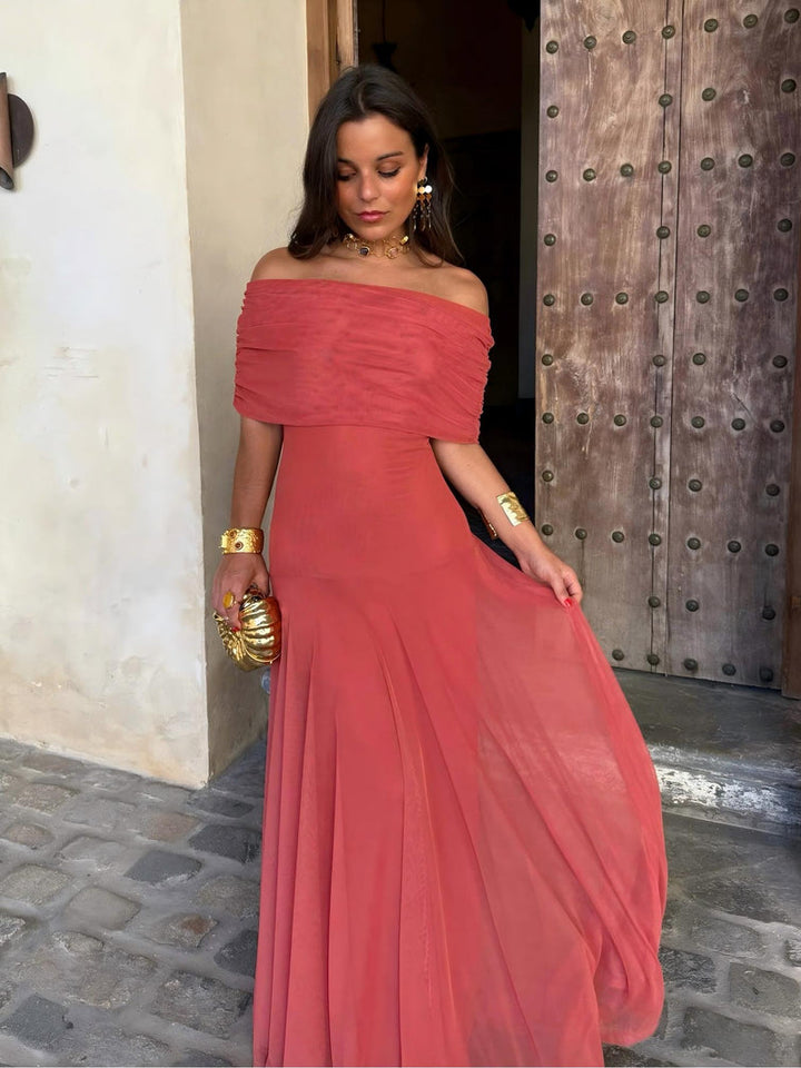 Camila | Robe Maxi en Maille Élégante