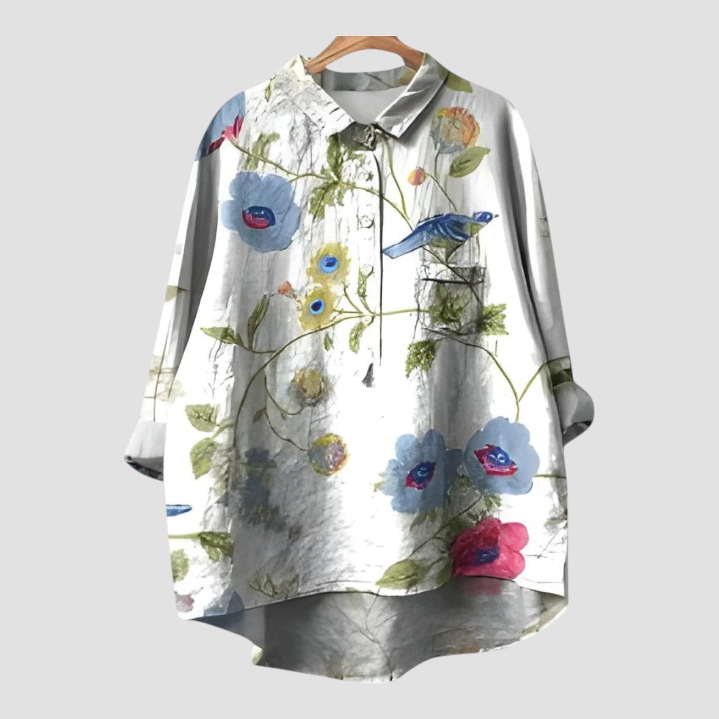 Avenza™ | 2025 – Blouse surdimensionnée inspirée de la nature