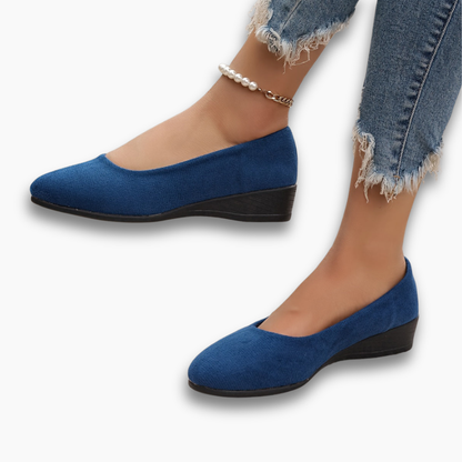 Karina - Chaussures Basses en Velours Doux