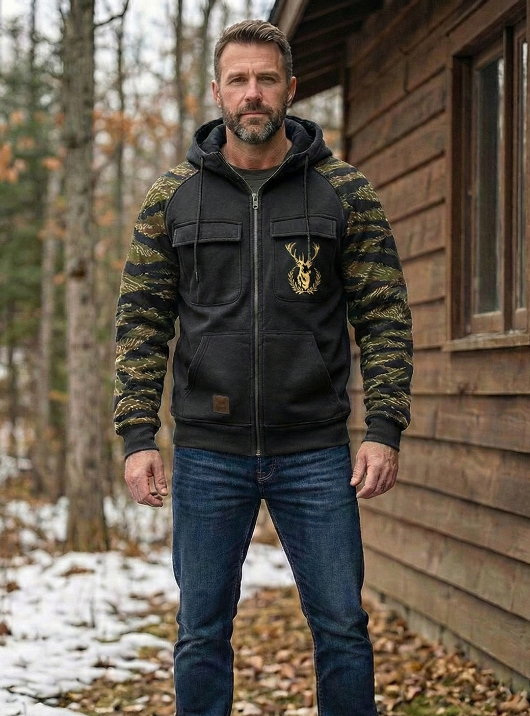 Chasseur | Veste à capuche tactique