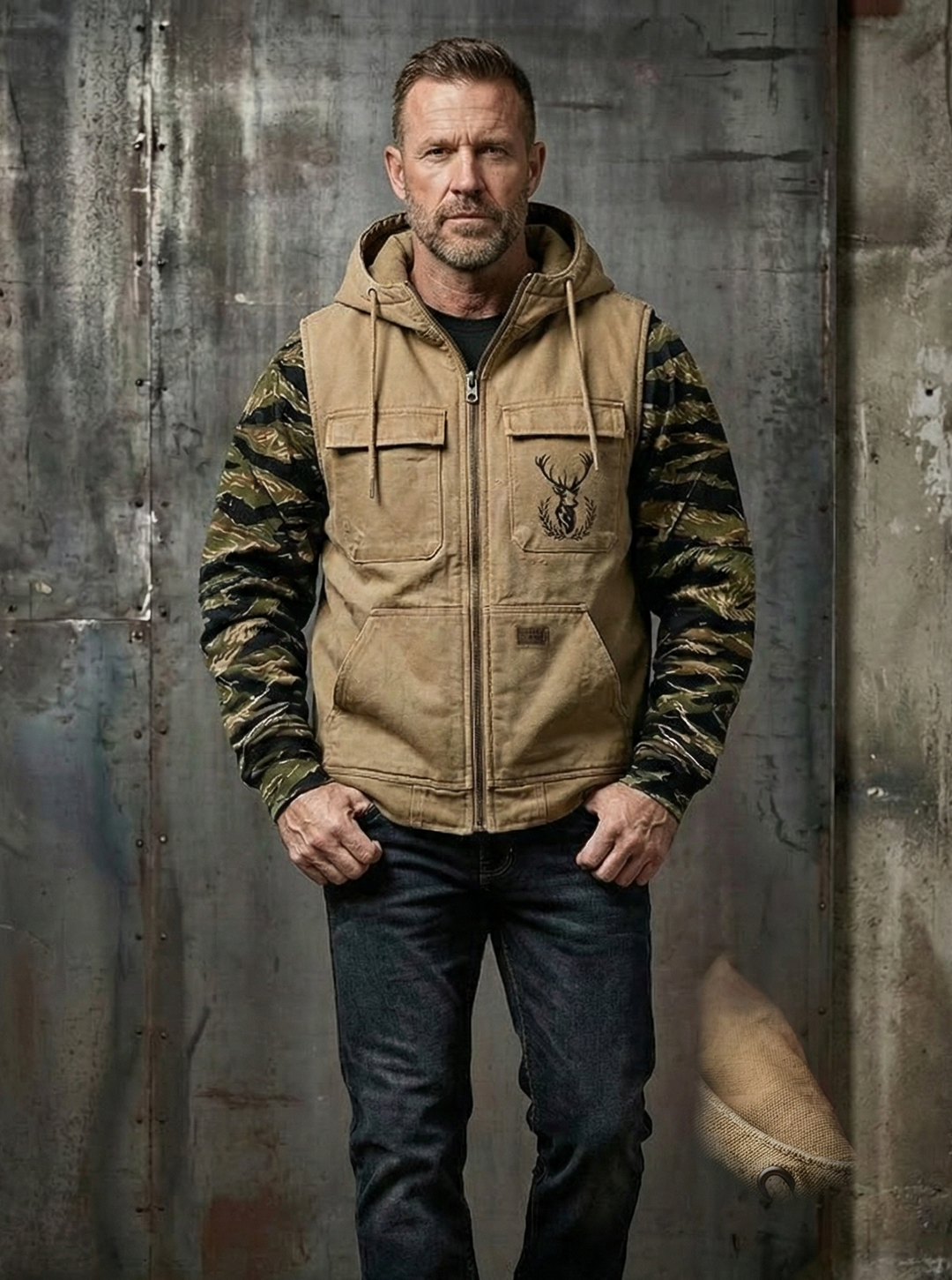 Chasseur | Veste à capuche tactique