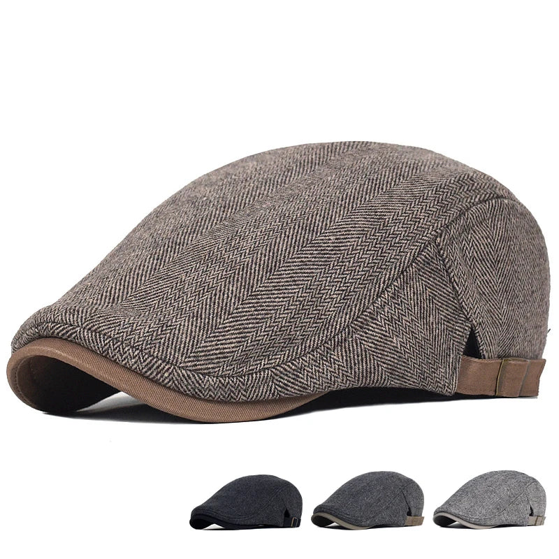 Beeckhoven™ | Casquette Moderne pour Hommes avec Motif en Vichy