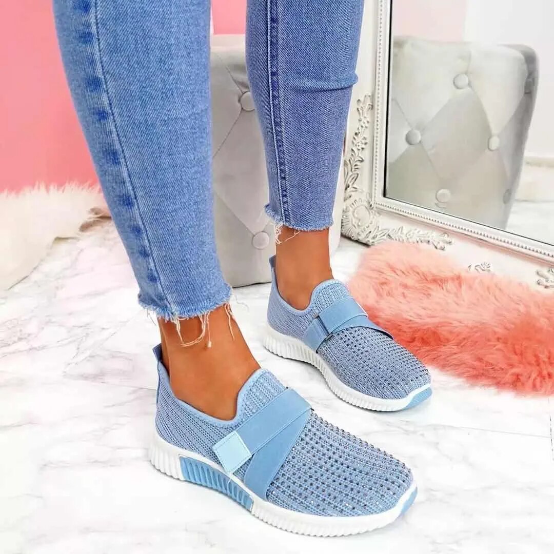 Vortex - Baskets respirantes avec velcro et semelle rembourrée