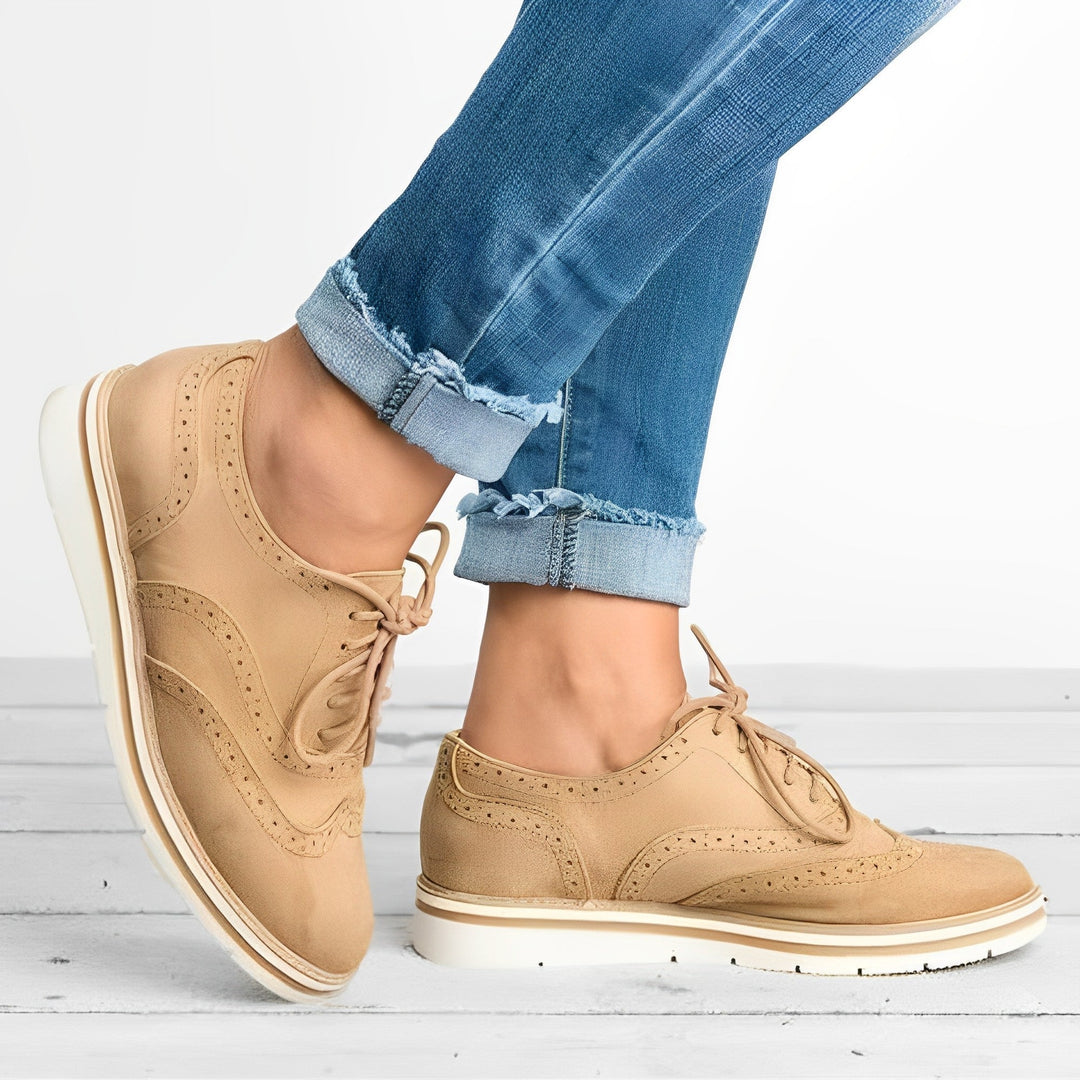 Sloane - Chaussures Oxford à Lacets et Découpes